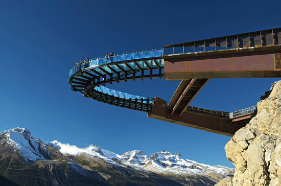 راه آسمان شیشه ای (Glacier Skywalk) – پارک جسپر، راکی کانادایی
