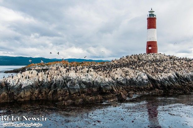 Lighthouse in Beagle Channel, Argentina/Chile