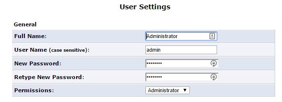 router admin